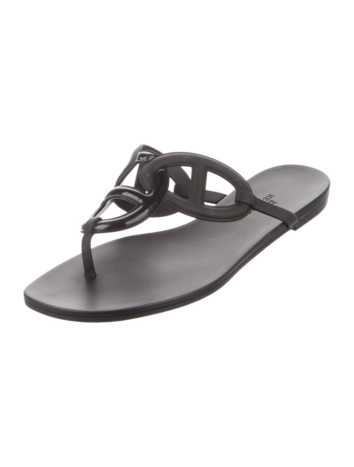 Hermès Egerie Chaîne d'Ancre Insignia Slides